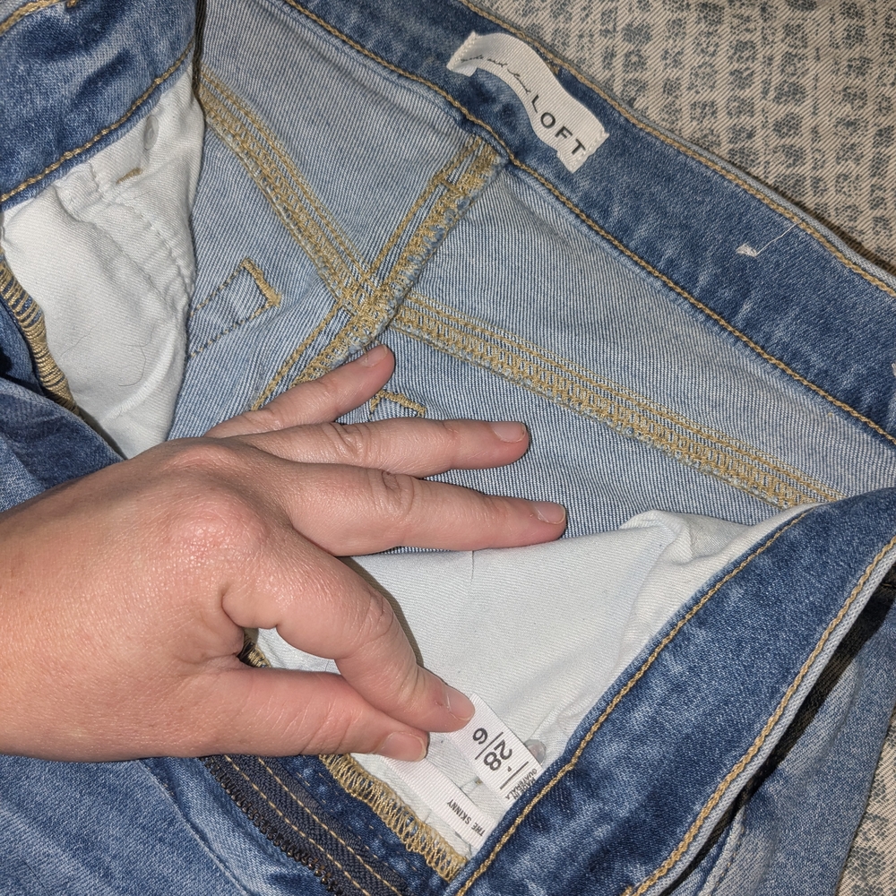 LOFT Classic Blue Jeans
